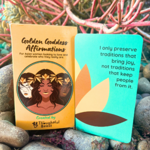 Golden Goddess Affirmations 2024 Art